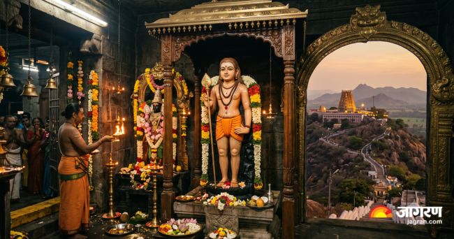 पलानी मुरुगन की मूर्ति